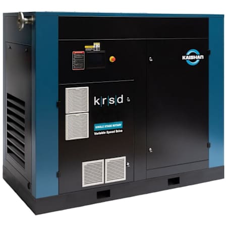 Kaishan 200 HP 125 Max PSI Stationary Electric (460 Volt 3 Phase) Variable Speed Direct Drive Tankless Rotary Air Compressor N/A