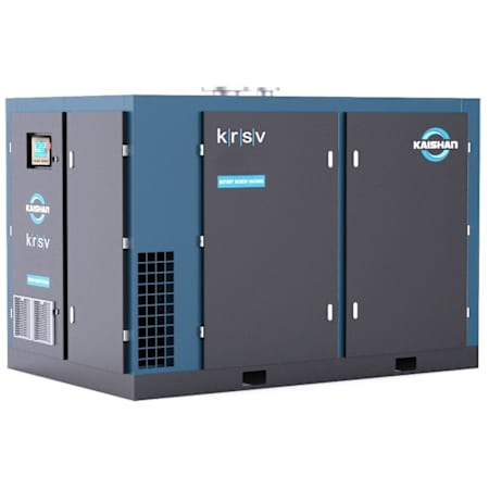 Kaishan 75 HP 29.9 Max PSI Stationary Electric (460 Volt 3 Phase) Variable Speed Vacuum Pump Tankless Rotary Air Compressor N/A