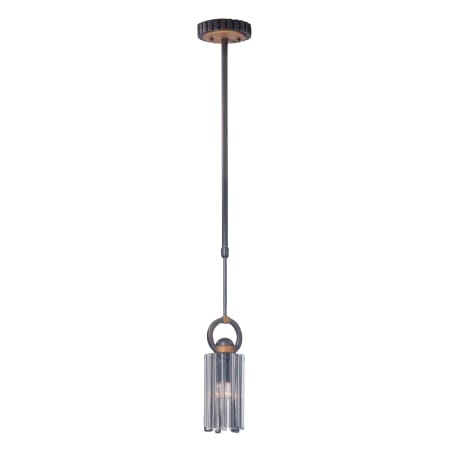 Kalco Foster 5-1/2" Wide Single Light Mini Pendant Grecian Bronze