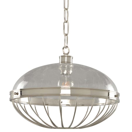 Kalco Montauk 16" Wide Pendant Polished Nickel