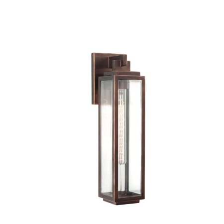 Kalco Chester Outdoor 20" Tall Outdoor Wall Sconce Copper Patina
