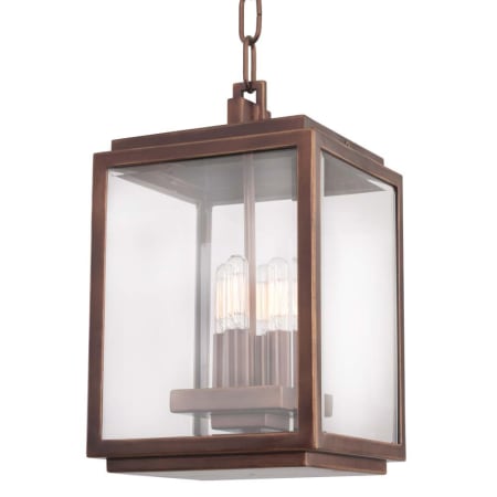 Kalco Chester 4 Light 8" Wide Outdoor Pendant Copper Patina