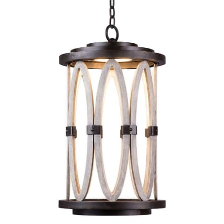 Kalco Belmont Outdoor 13" Wide LED Outdoor Pendant Florence Gold
