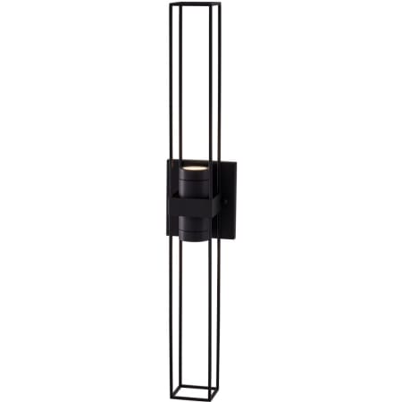 Kalco Eames 30" Tall LED Outdoor Wall Sconce Matte Black