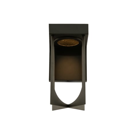 Kalco Optika 10" Tall LED Outdoor Wall Sconce Matte Black