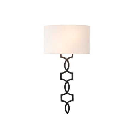 Kalco Chateau 2 Light 24" Tall Wall Sconce Heirloom Bronze