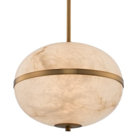 Kalco Canterbury 16" Wide LED Pendant Winter Brass