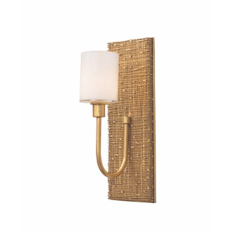 Kalco Cestino 14" Tall LED Wall Sconce Gold Leaf