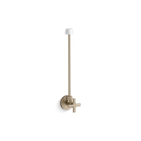 Kallista Foundations Toilet Supply Valve Brushed Bronze