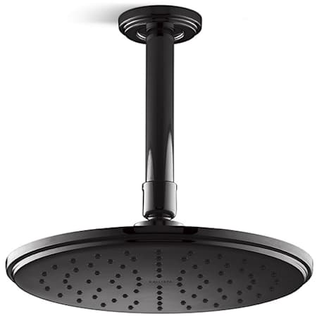 Kallista 2.5 GPM Contemporary Rain Shower Head Black Nickel