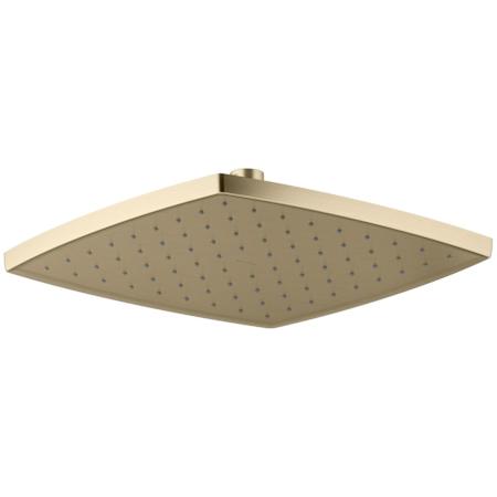 Kallista 2.5 Gallon Single Function Rain Shower Head Brushed French Gold