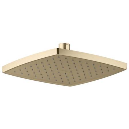 Kallista 1.75 GPM Modern Rain Shower Head Brushed French Gold