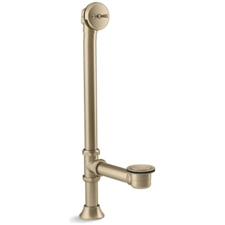 Kallista Tub Drain Kit - with Overflow Brushed French Gold