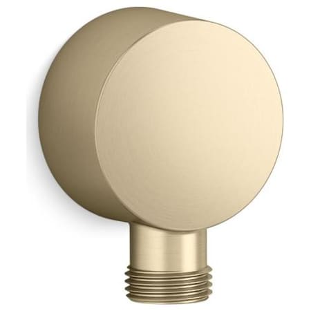 Kallista Foundational Wall Supply Elbow Brushed French Gold