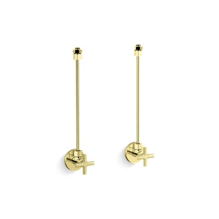 Kallista Sink Supply Valves Unlacquered Brass