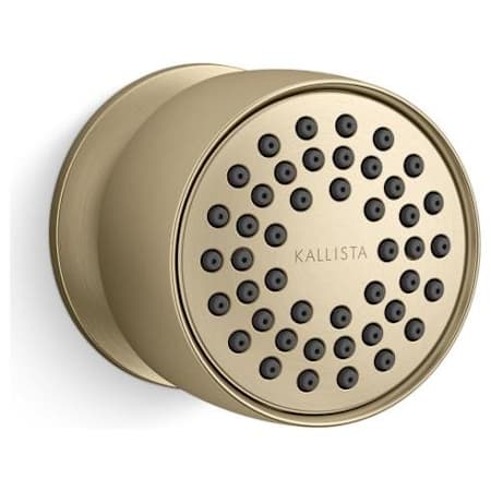 Kallista 1.75 GPM Modern Body Spray with Integrated Volume Control Brushed French Gold