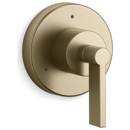 Kallista One Lever Handle Diverter Valve Trim - Less Rough In Brushed French Gold