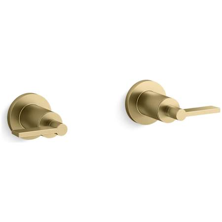Kallista One Lever Handles - Pack of 2 Brushed French Gold
