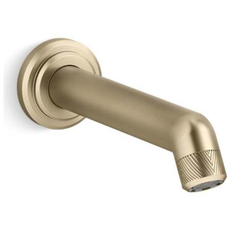Kallista Pinna Paletta 8-5/16" Tub Spout Brushed French Gold