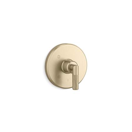 Kallista Pinna Paletta Pressured Balanced Valve Trim Only Brushed French Gold