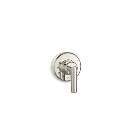 Kallista Pure Paletta Single Function Volume Control Valve Trim Only with Single Lever Handle Polished Nickel