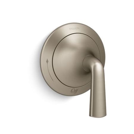 Kallista Script Volume Control Shower Trim with Lever Handle Brushed Bronze