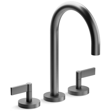 Kallista One Deck Mounted Roman Tub Filler Brushed Graphite