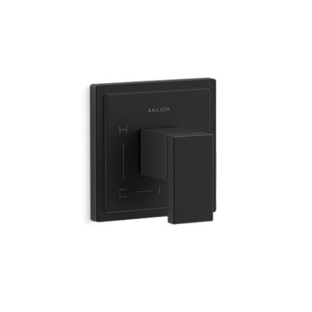 Kallista Klyne Pressure Balance Trim Matte Black