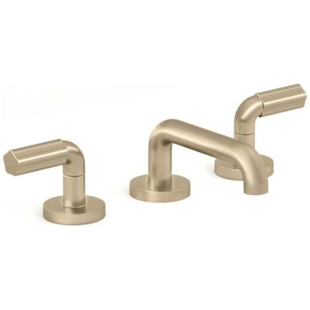 Kallista One 1.2 GPM Widespread Bathroom Faucet Brushed French Gold