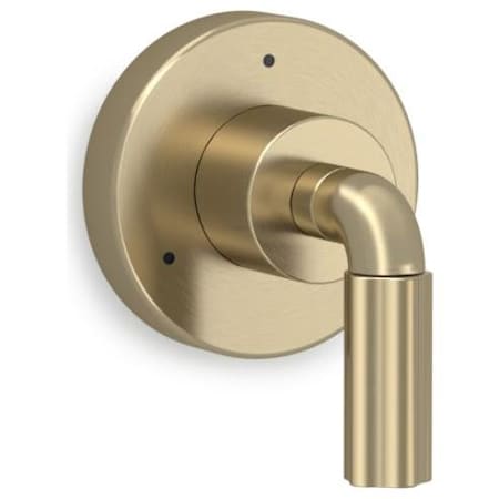 Kallista One Single Handle 2 Function Diverter Valve Trim - Less Valve Brushed French Gold