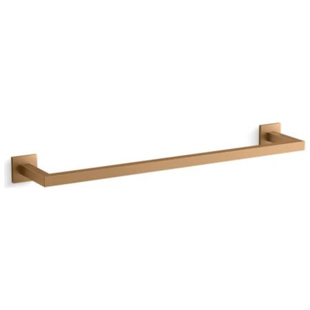 Kallista Bezel 18" Towel Bar Blush Brass