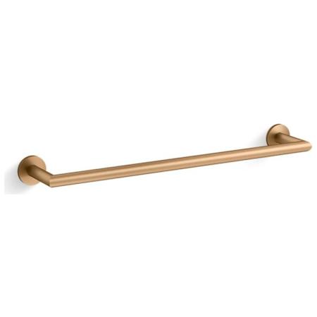 Kallista Aileron 18" Towel Bar Blush Brass