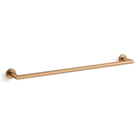 Kallista Aileron 24" Towel Bar Blush Brass