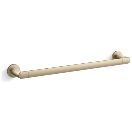 Kallista 002 Collection 20" Towel Bar Brushed French Gold