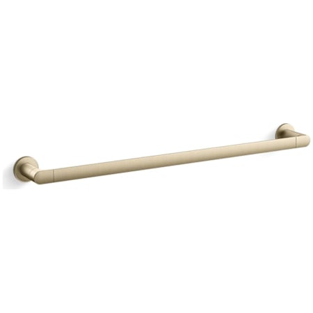 Kallista 002 Collection 26" Towel Bar Brushed French Gold