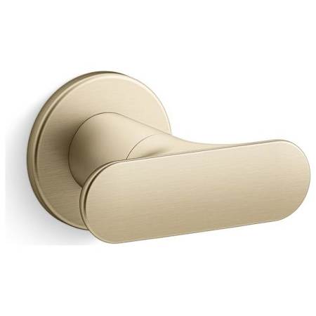 Kallista 002 Collection Single Robe Hook Brushed French Gold