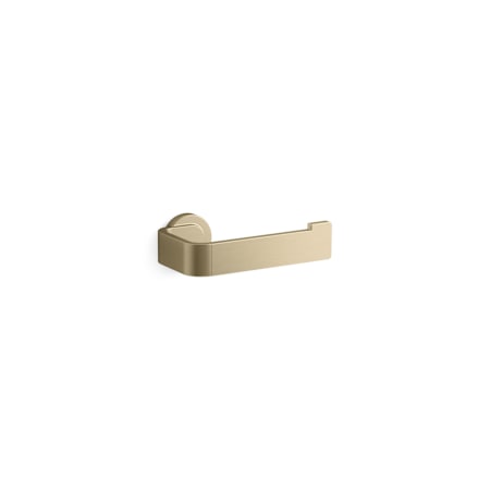 Kallista Guise Collection Wall Mounted Toilet Paper Holder Brushed French Gold