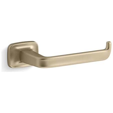 Kallista Per Se Wall Mounted Euro Toilet Paper Holder Brushed French Gold