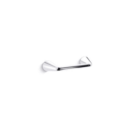 Kallista Taper Wall Mounted Spring Bar Toilet Paper Holder Polished Chrome