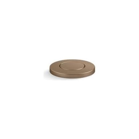 Kallista Foundations Garbage Disposal Air Switch Button Brushed Bronze