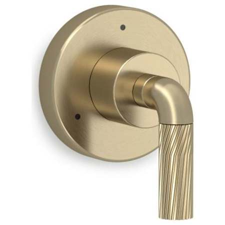 Kallista One Single Handle 2 Function Diverter Valve Trim - Less Valve Brushed French Gold