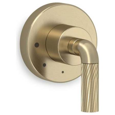 Kallista One Single Handle Volume Control Valve Trim - Less Valve Brushed French Gold
