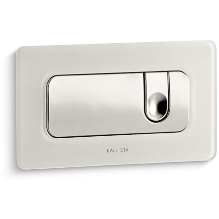 Kallista Pleo Dual Flush Actuator Nickel Silver