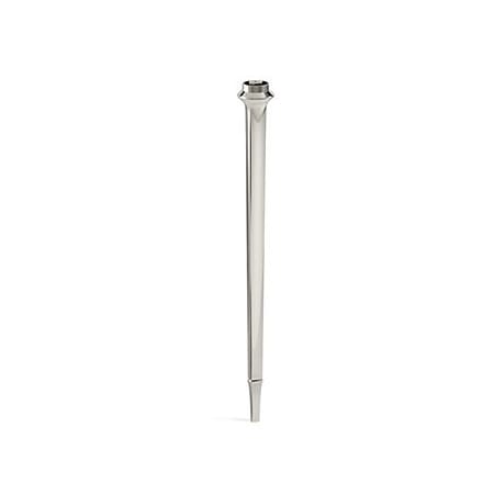 Kallista Script Console Leg Only - Sold Individually Nickel Silver