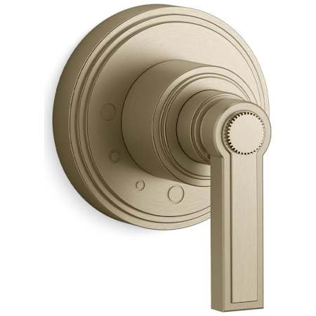 Kallista Vir Stil by L Kirar Single Handle Volume Control Valve Trim - Less Valve Brushed French Gold
