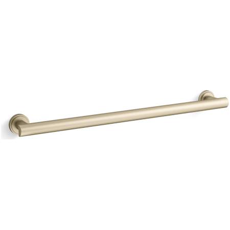 Kallista Vir Stil by L Kirar 24" Towel Bar Brushed French Gold