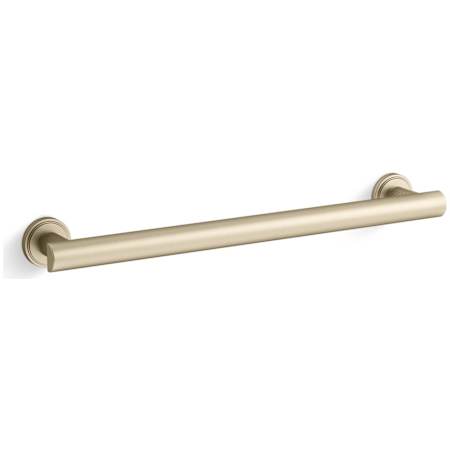 Kallista Vir Stil by L Kirar 18" Towel Bar Brushed French Gold
