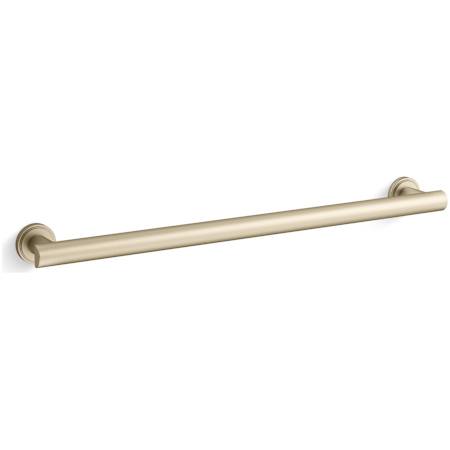 Kallista Vir Stil Minimal 24" Towel Bar Brushed French Gold