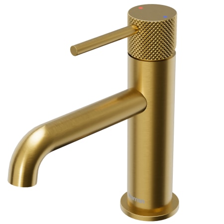 Karran USA Tryst 1.2 GPM Single Hole Bathroom Faucet Brushed Gold