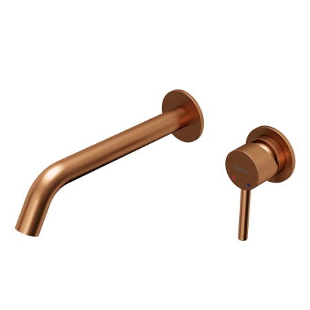 Karran USA Grantham 1.5 GPM Wall Mounted Centerset Bathroom Faucet Brushed Copper